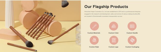 暴涨的网站:化妆刷网站设计赏析麻将胡了试玩模拟器让外商好感度(图4) 暴涨的网站:化妆刷网站设计赏析麻将胡了试玩模拟器让外商好感度(图4)