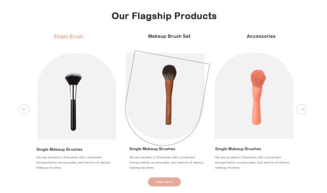 暴涨的网站:化妆刷网站设计赏析麻将胡了试玩模拟器让外商好感度(图8) 暴涨的网站:化妆刷网站设计赏析麻将胡了试玩模拟器让外商好感度(图8)